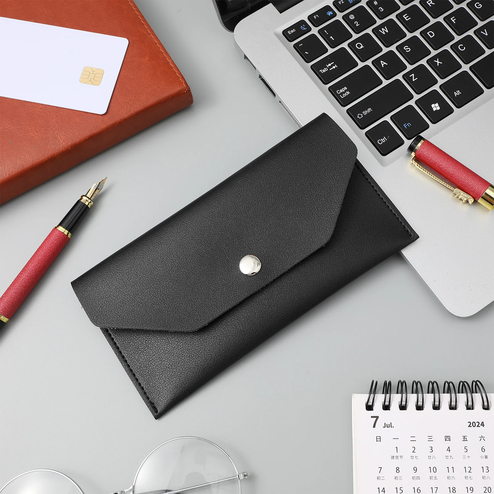 현금 봉투 현금 가방 여성 클러치 지갑 빌 홀더 긴 숙녀 주최자 여행 매일 사용 지갑