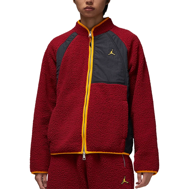 سترة Nike الأصلية Air Jordan للرجال من صوف الضأن الدافئ DV1584-680 #5