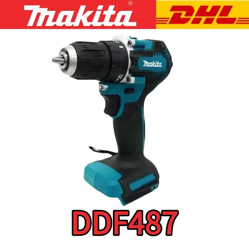⚡️ ⚡️ 100% Makita DDF487 DDF487 18V Schroevendraaier Borstelloze Boor Klopboormachine Power Tool Makita 18V Batterij ✳️