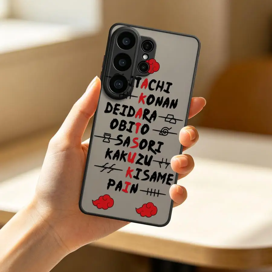 Narutos Pain Akatsuki Funda Back Phone Cover Case for Samsung Galaxy S26 S25 Ultra S24 Plus S20 FE Note 20 Ultra 10+ S22 S23 FE