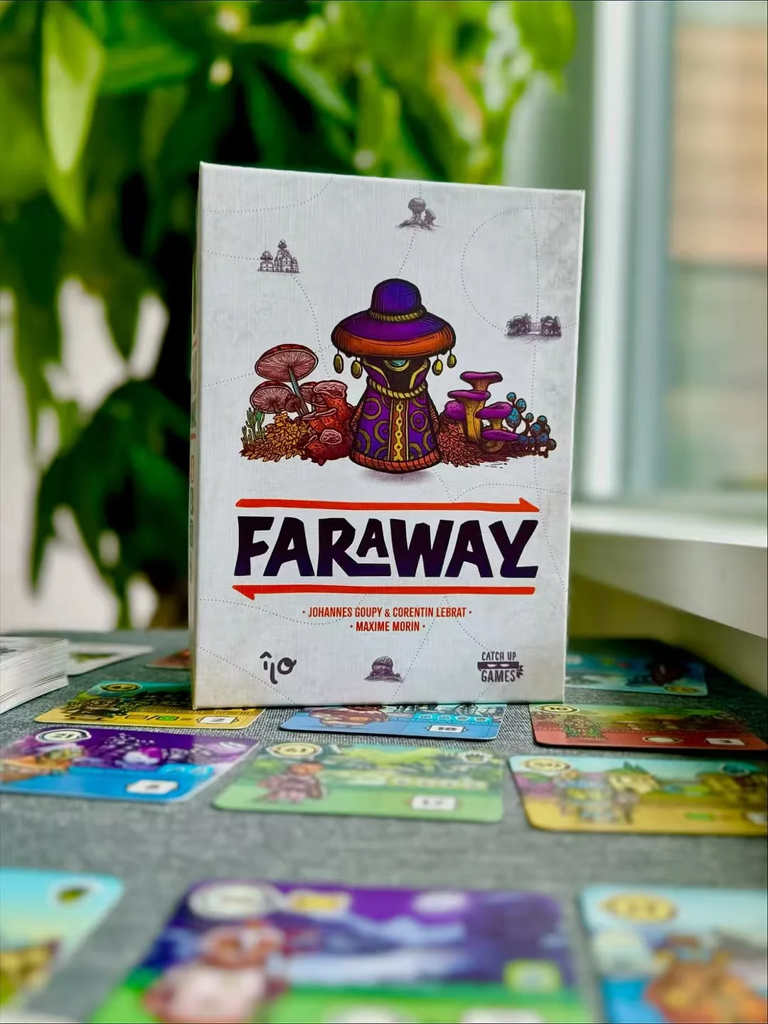 Faraway - Quick & Immersive Board Game | Explore, Collect & Strategize (2-4 Players, 30-45 Mins)