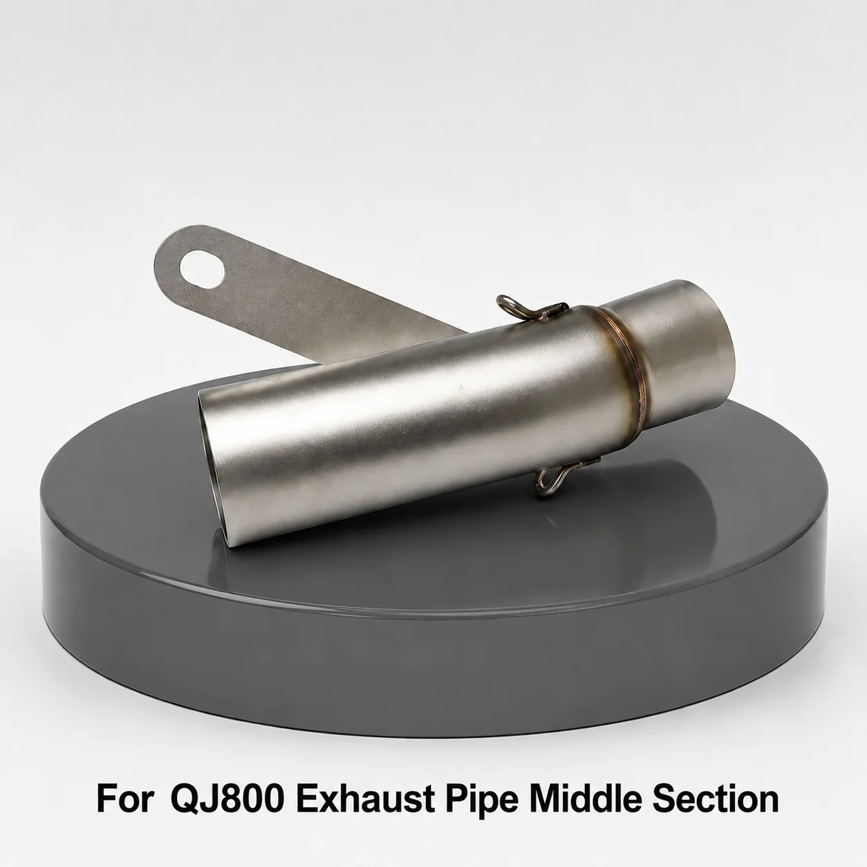 Motorcycle Exhaust Escape Modified Middle Link Pipe for QJ800GS-G SRK800RR 2023-2024 51MM Stainless Steel Muffler