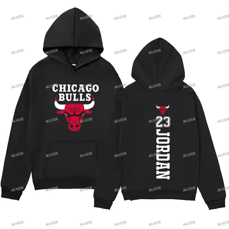 American Basketball Team Training Uniform Hoodie Cotton Chicago Bulls NO.23 Sweatshirt Oversized Men's Women Hoodie