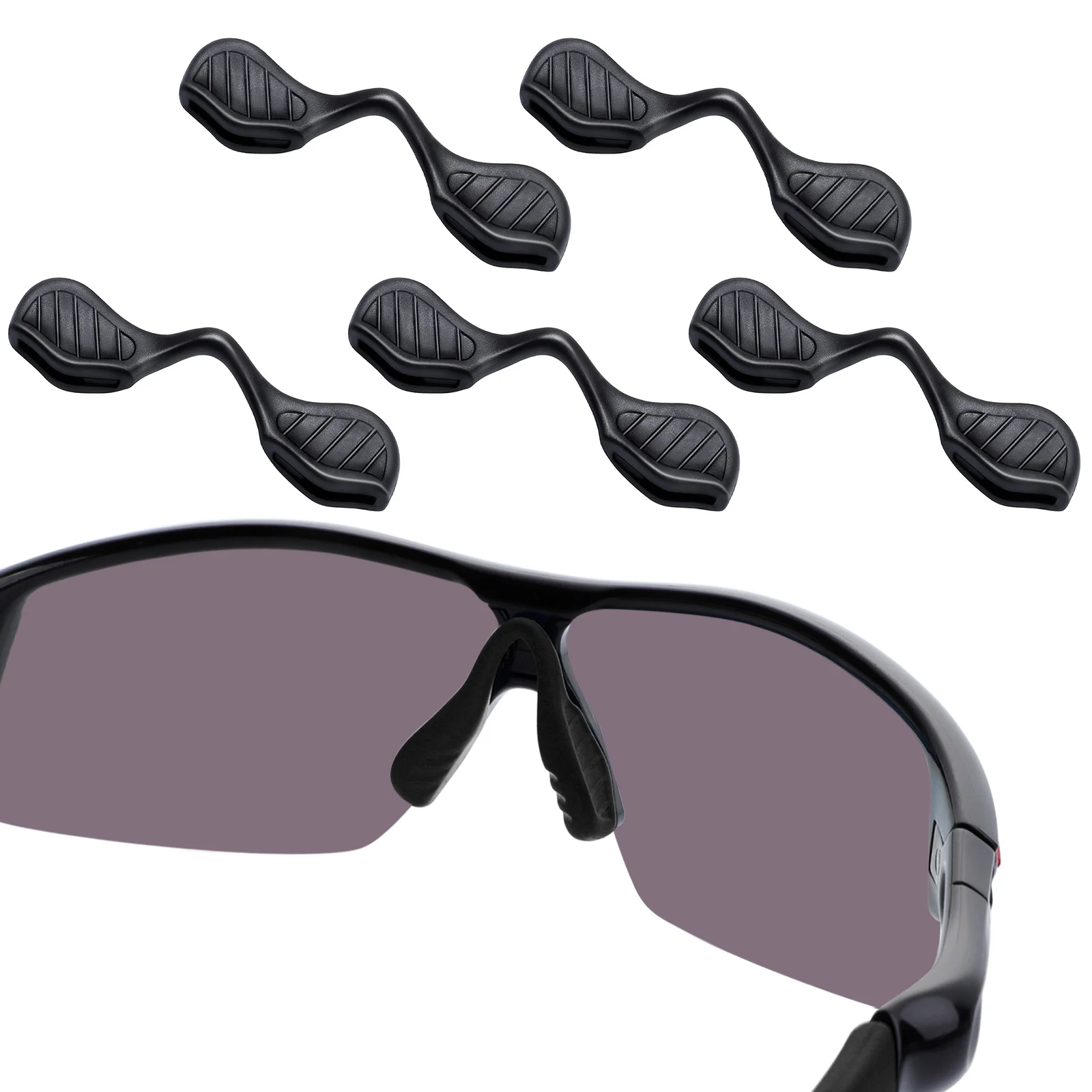 

OOWLIT New Rubber Nosepads Replacement for Oakley Radar & RadarLock Path/ Edge/ Pace/ Pitch/ XL/ Range Sunglasses