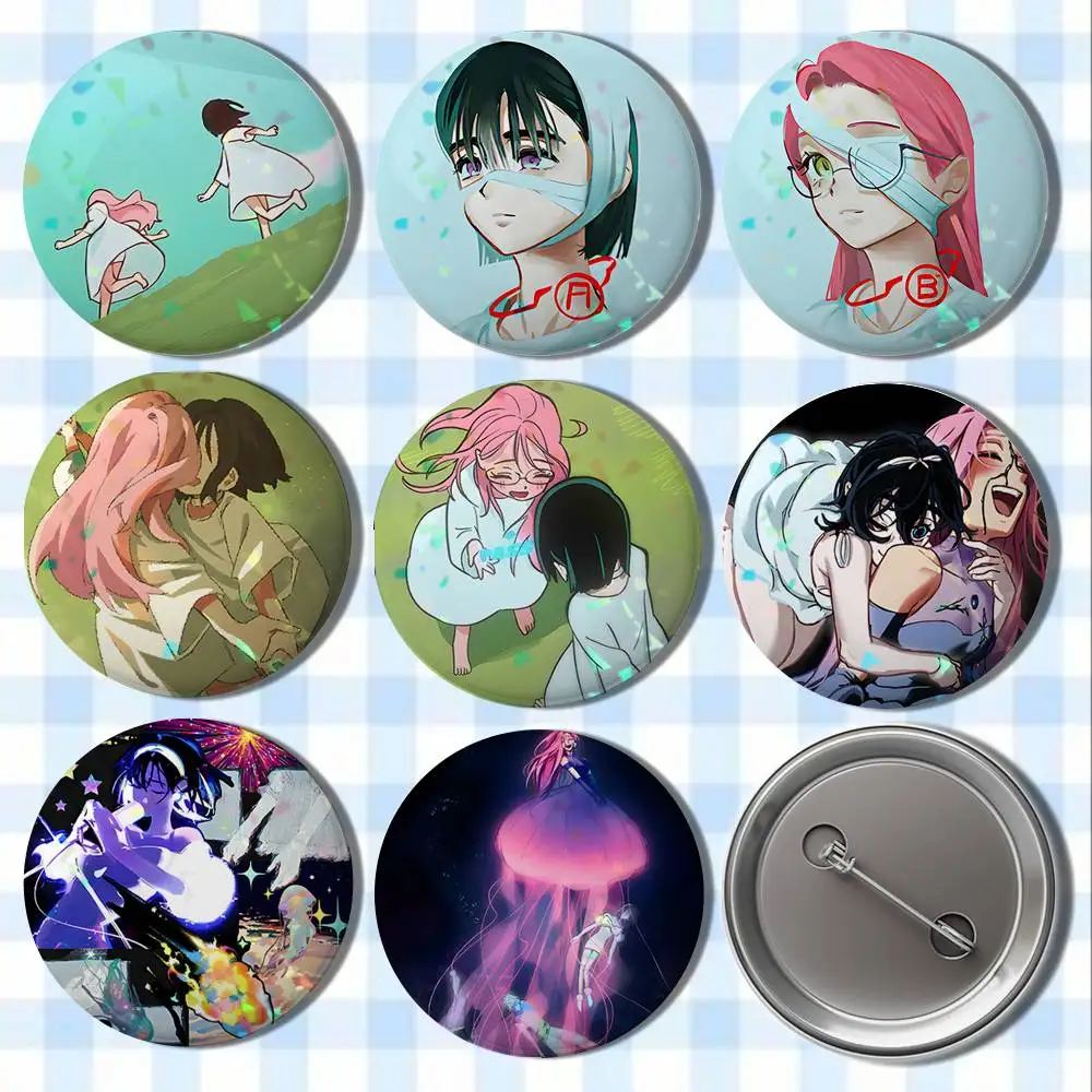 

A-Aliens Stage Suas and Mizis Badges Button Round Creative Pin Brooch Badge Bag Decor Accessories Fans Collect Friends Gifts