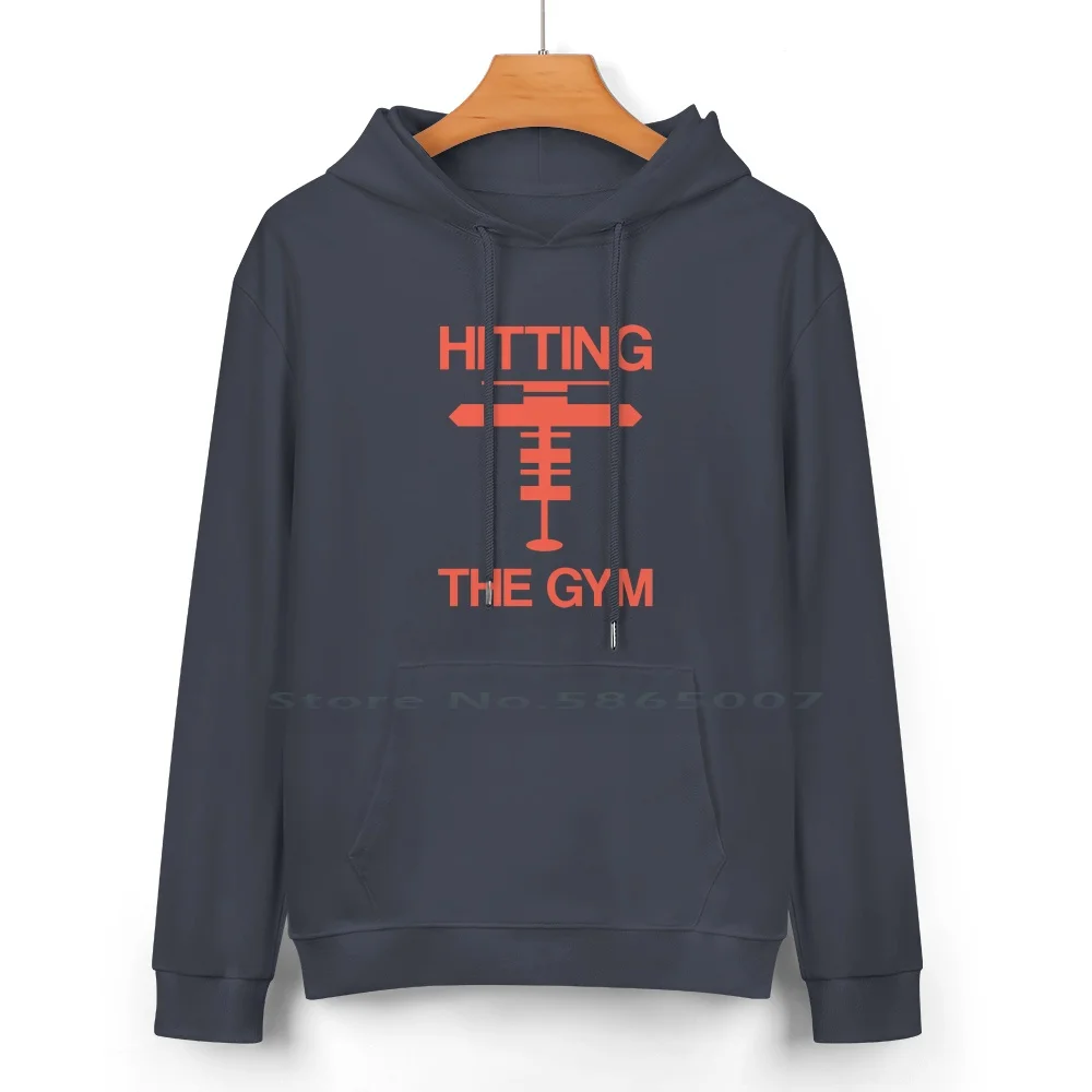 Hitting The Gym [ ] Pure Cotton Hoodie Sweater 24 Colors Golang Niantic Hitting Gym Team Mystic Blue Red Instinct Yellow