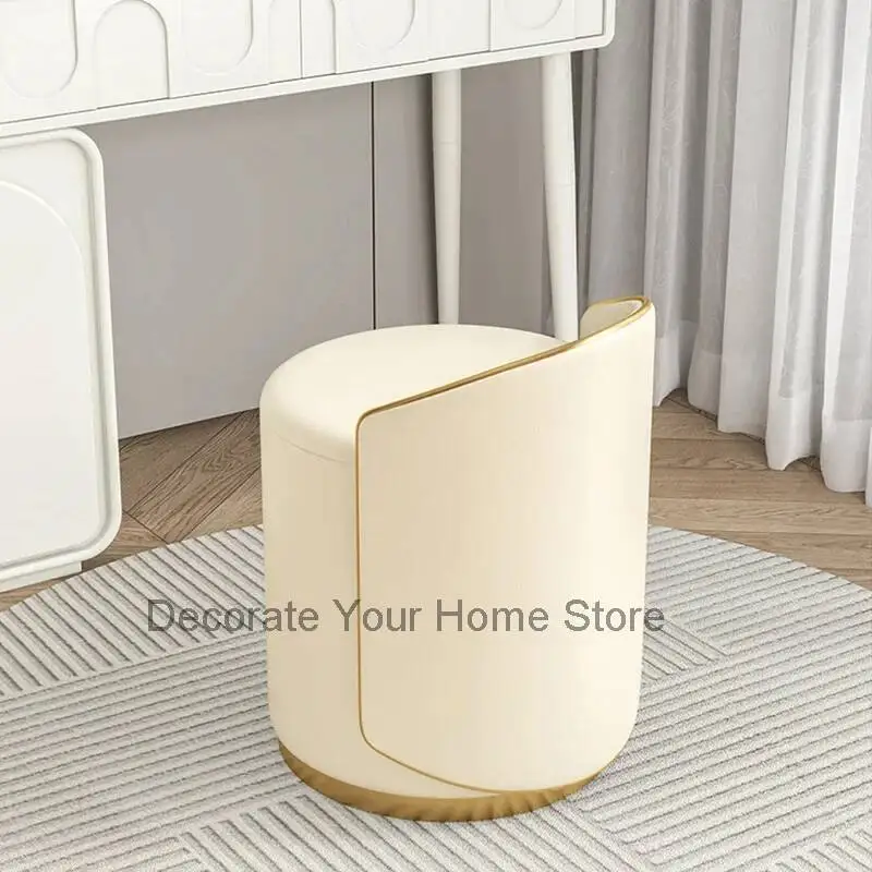 Luxury Dining Chairs Modern Accent Leather Cushion Gaming Bar Stools Bedroom Chair Dining Room Muebles Hogar Balcony Furniture