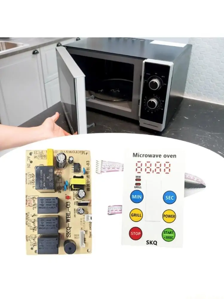 

D0AB Универсальная сменная панель управления микроволновой печью с прочной сенсорной панелью