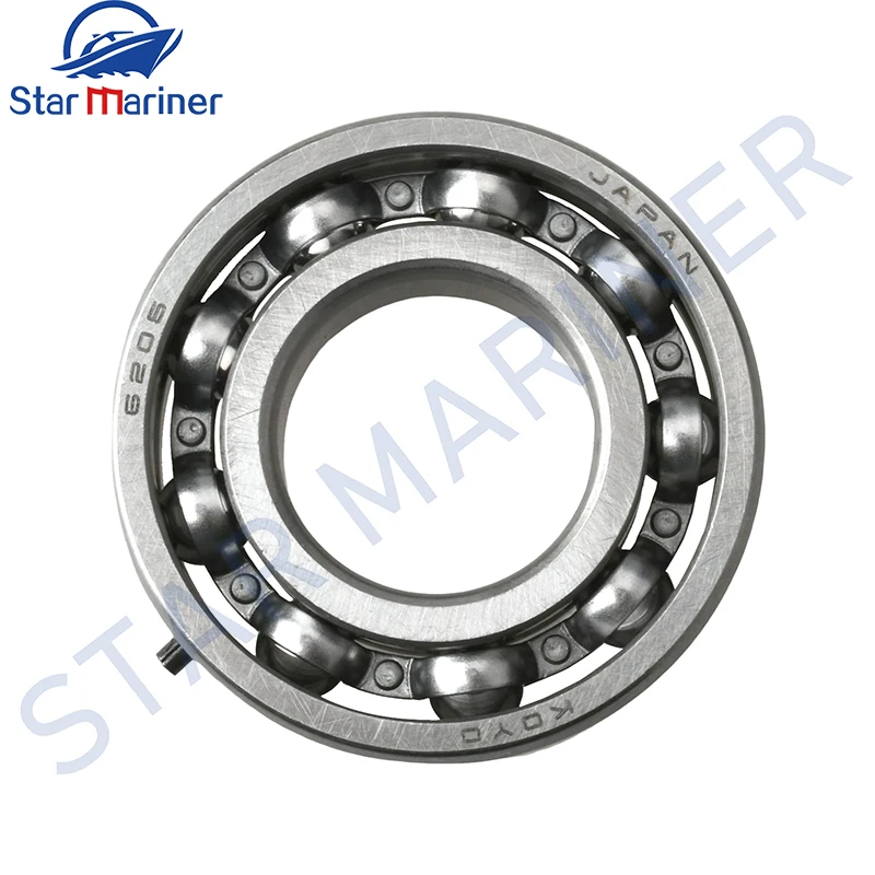 9601-0-6205 Bearing For Tohatsu Nissan Mercury Outboard Motor M MFS 9.9HP 15HP 18HP 25HP 30HP 2T & 4T Boat Engine Replaces Parts