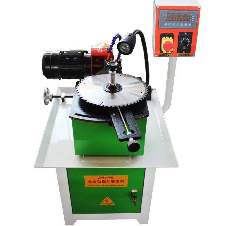 ST870-B Automatic Saw sharpener Woodworking saw blade grinding machine Circular wheel sharpener