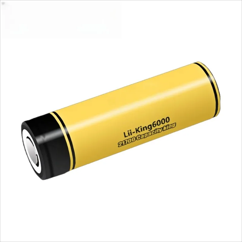 New 3.7V KING6000 21700 6000mAh Rechargeable Battery Nickel Sheet Batteries for High-power Appliances RC Toys LED Lighting