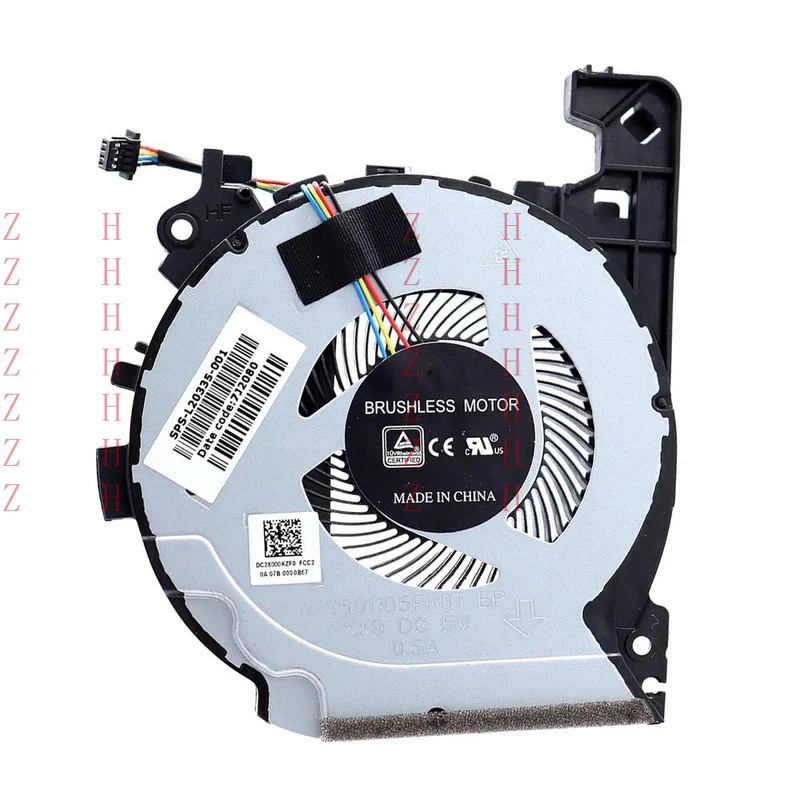 

ZHZH для охлаждающего вентилятора DFS501105PR0T FKK9 L20335-001 DC28000KZF0 DC5V 0,5A 4PIN Новый