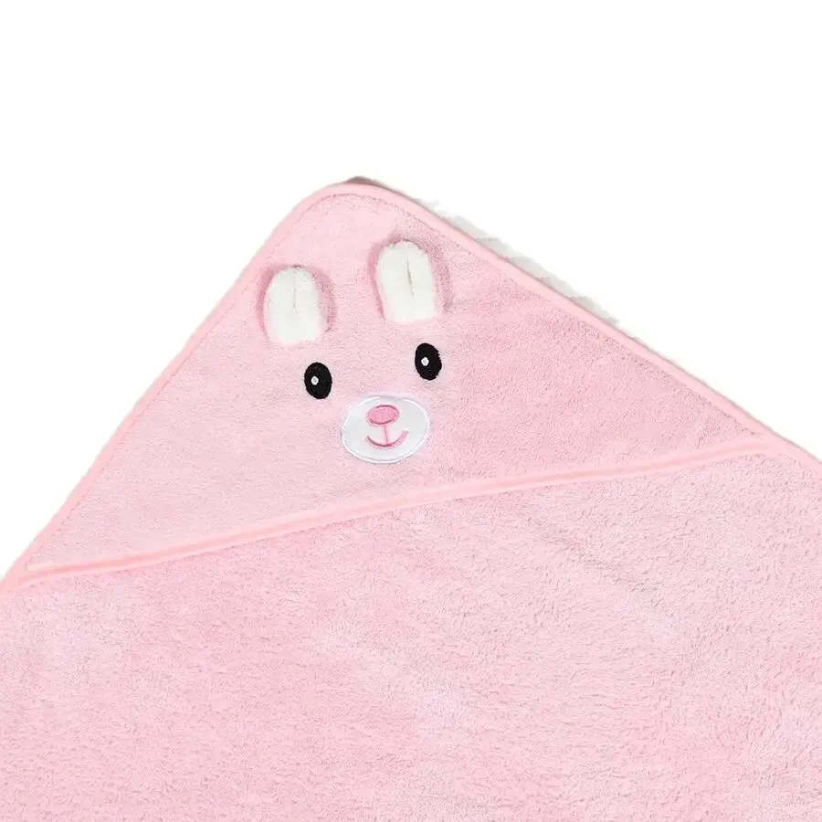 Children\'s Towel Cloak Quick-Drying Coral Velvet Robe Cartoon Cape Baby Darling Hooded