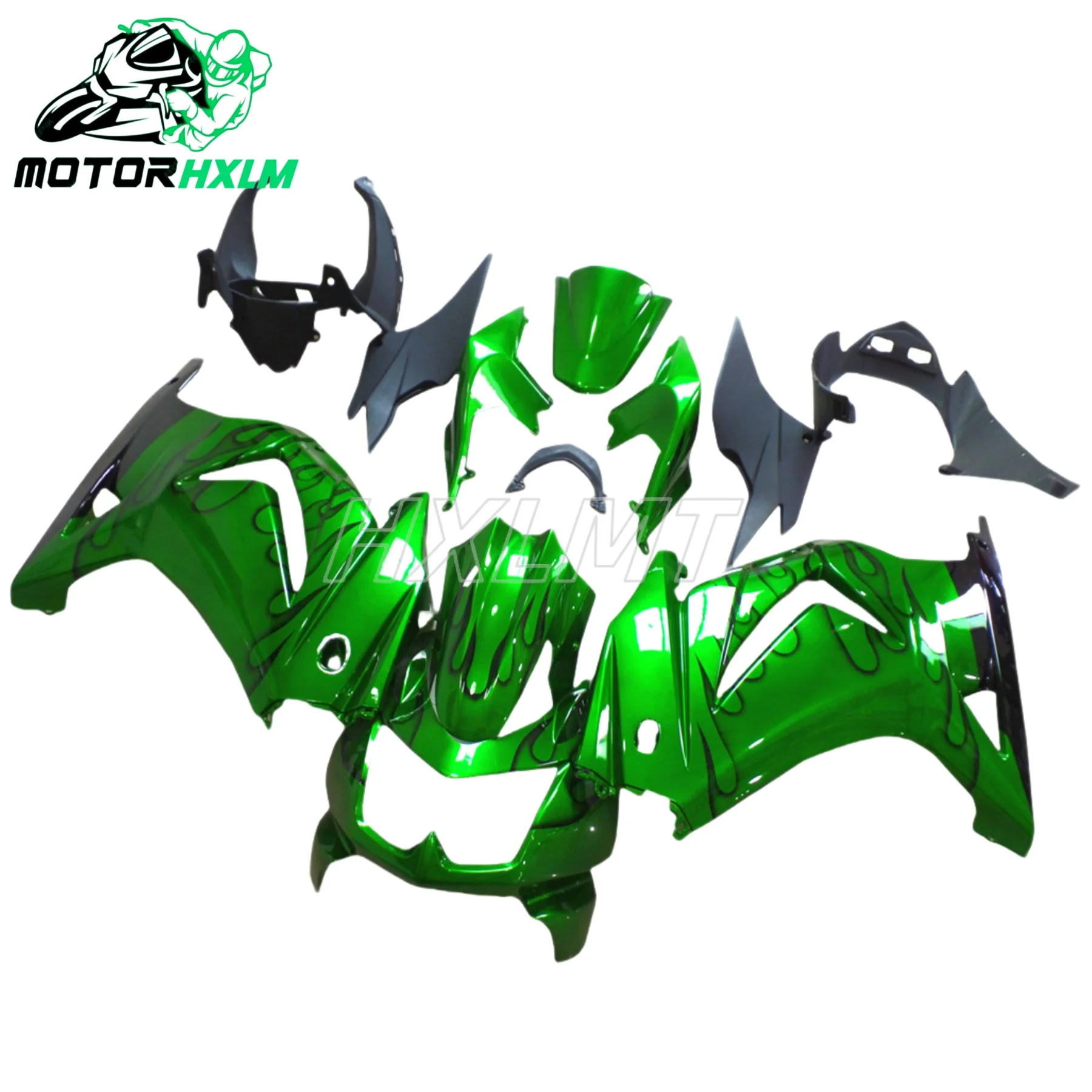 

For KAWASAKI NINJA250 2NINJA250R EX250 2008-2012 Motorcycle Fairing Kit ABS Body Injection Fairings Bodywork