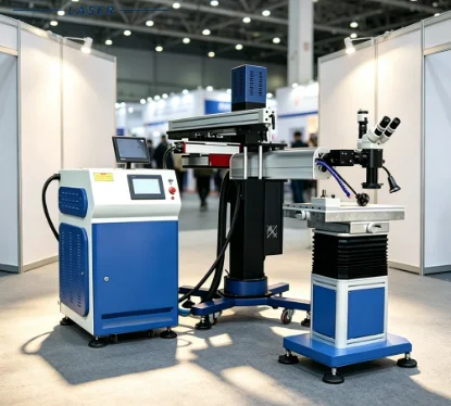 360 Degree Rotatable Laser Head YAG Mold Laser Welder, Injection Mould Crack Repair Laser Welding Equipment