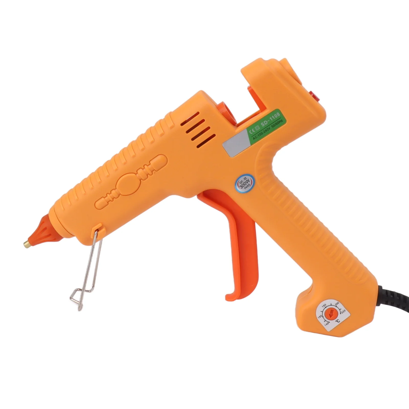 300W Glue Melting Gun Hot Glue Gun Mini Heating Glue Gun for DIY Home Repairing School Arts Decoration Craft