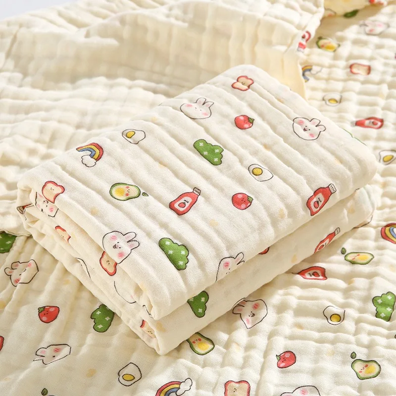 70x90cm Baby Bath Towel Boy Girl Cotton Blanket for Newborn Baby Bathrobe Washcloth Infant Swaddle Kids Towels Sleep Blanket