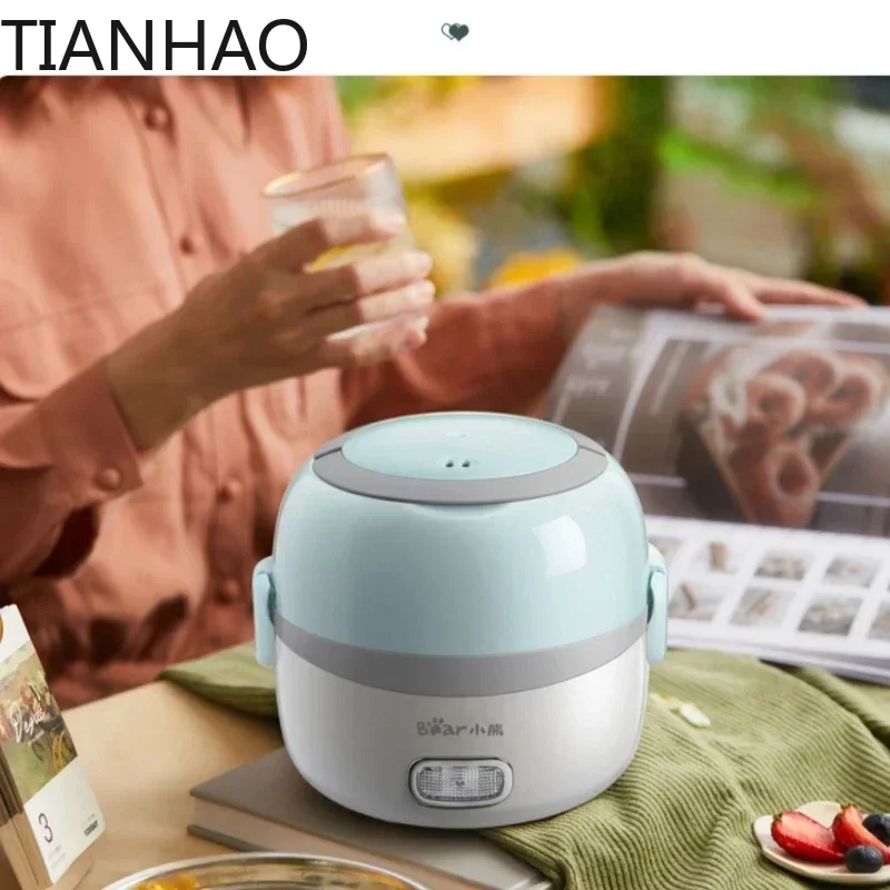 Mini Electric Lunch Box Food Warmer Portable Cooker for Travel Office Lonchera Electrica Fiambrera Bento Food Box
