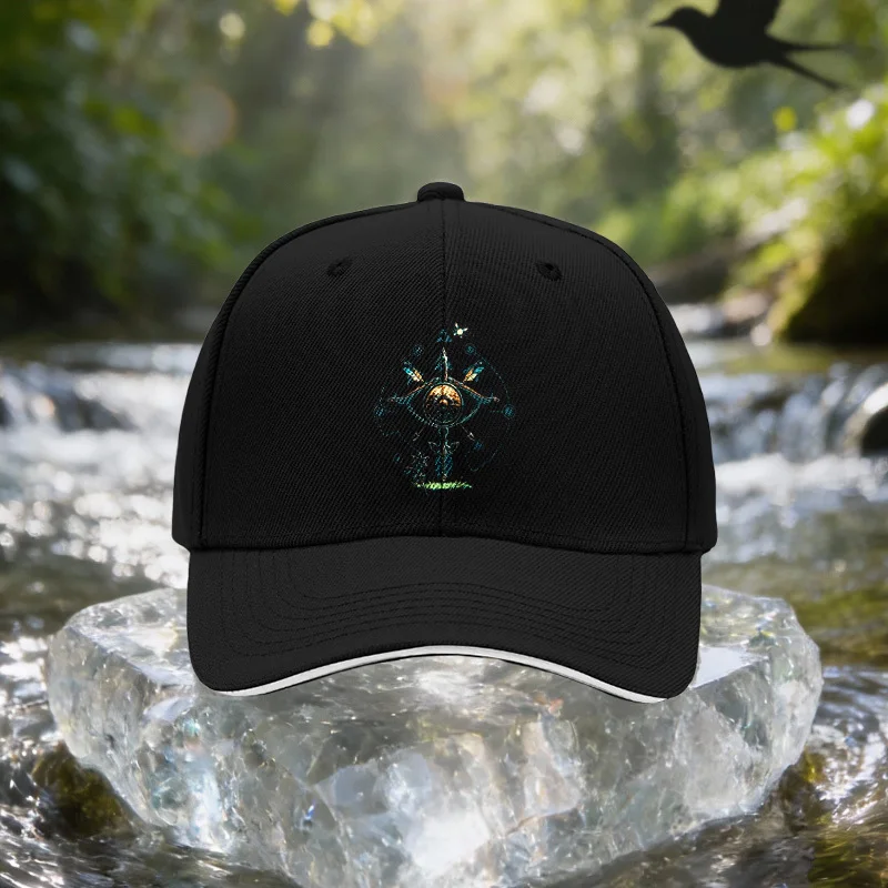 Retro Arrow Protect Eyeballs with Grass Sandwich Baseball Cap Unisex Easy Lightweight Adjustable Outdoor Sun Hat Ideal Gift for