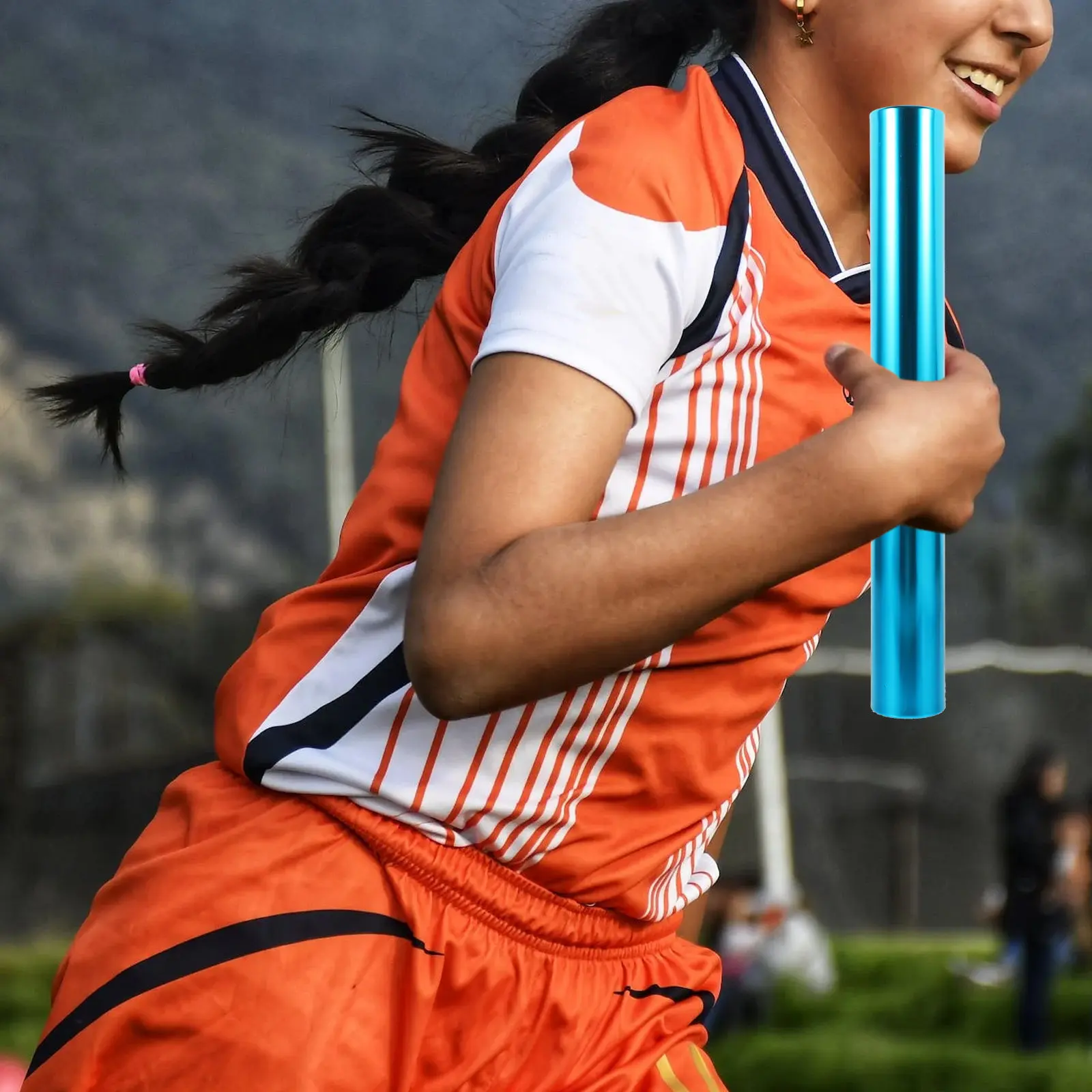 

3Pcs Design Aluminum Relay Baton for Track and Field Relay Race Kids Running Training School Competition Outdoor Sports