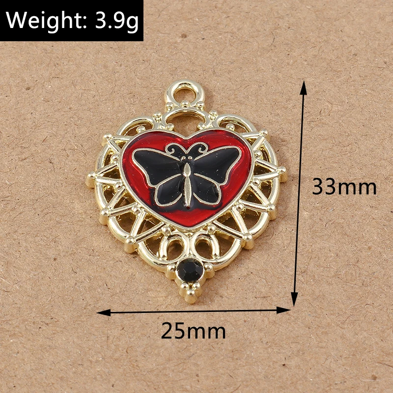 4 Stück Legierung Religiöses Kreuz Charms für Schmuckherstellung Gothic Punk Metall Anhänger DIY Ohrringe Halskette Zubehör Zubehör – Detail 1