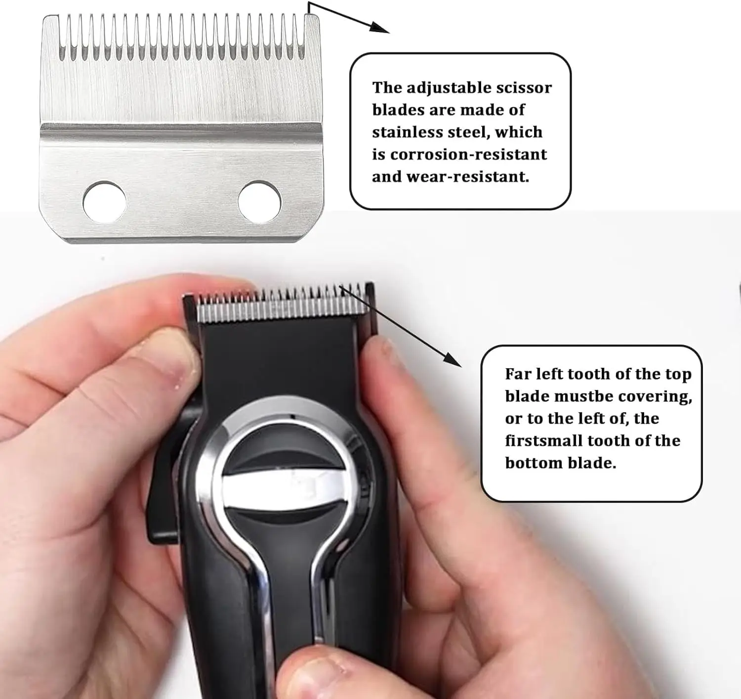Professional Replacement 2161 Blade Fit For Wahl Hair Clipper 5