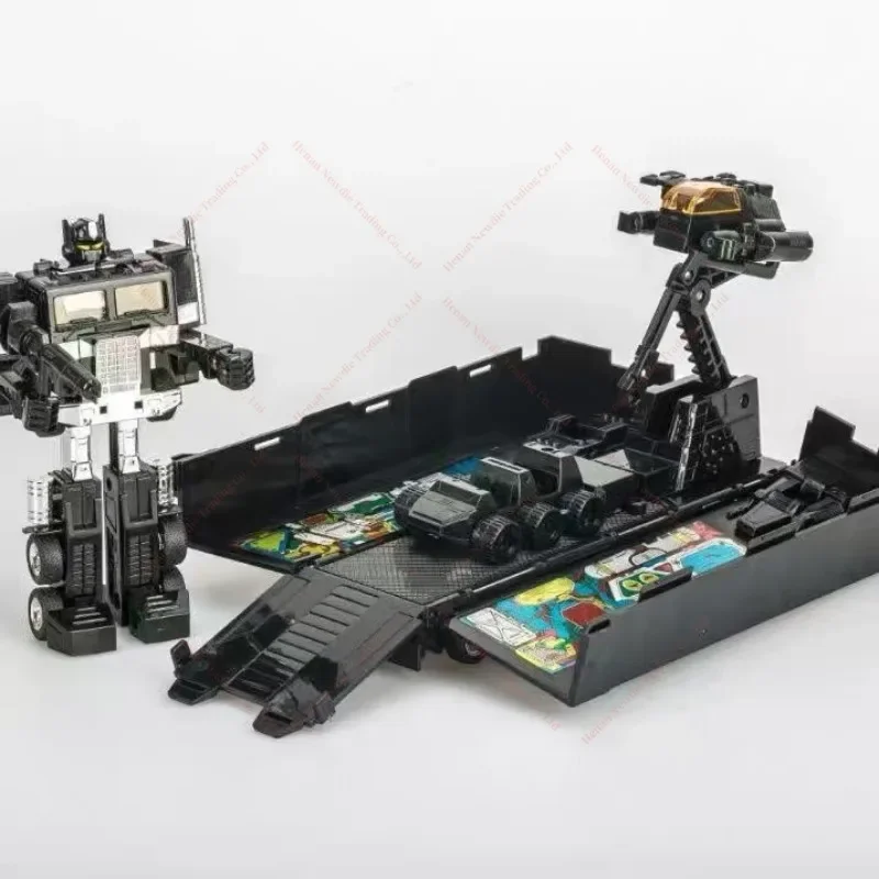 W magazynie Zabawka transformacyjna OP Commander z metalowym przodem G1 Replika OP Red Commander KO Wersja Leader Zabawkowa figurka akcji