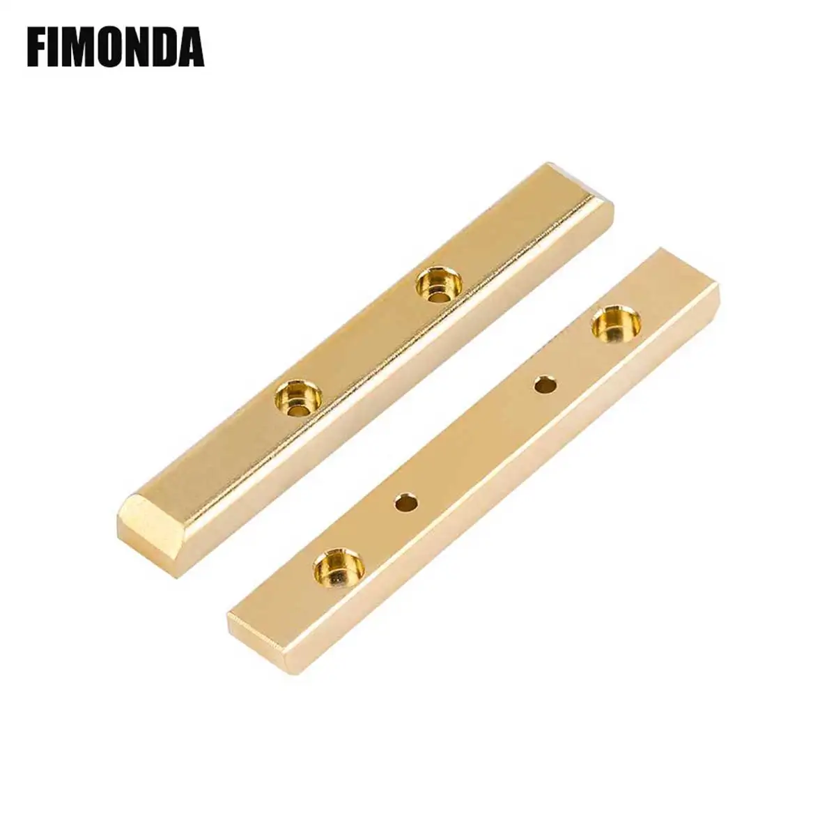 

2pcs Brass Beam Boulder Protection Bars Rock Rails for 1/24 Axial RC Crawler Car AXI90081 C10 AXI00002/004/005 AXI00006 Parts
