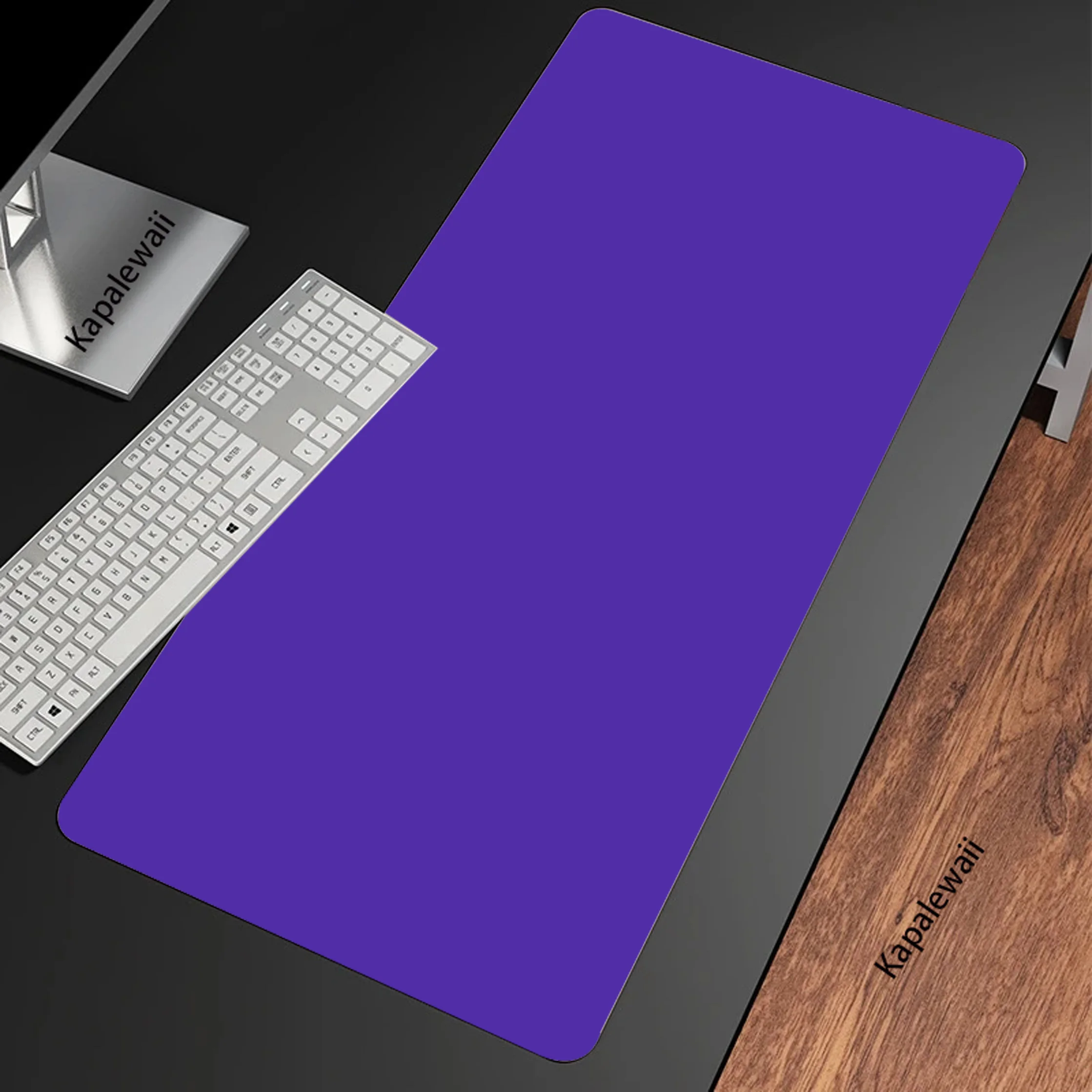 

Pure Color Violet Gamer Desk XXL Rubber Mouse Pad 90x40 Mechanical Keyboard Mice Keyboards Computer Peripherals Office Mousepad