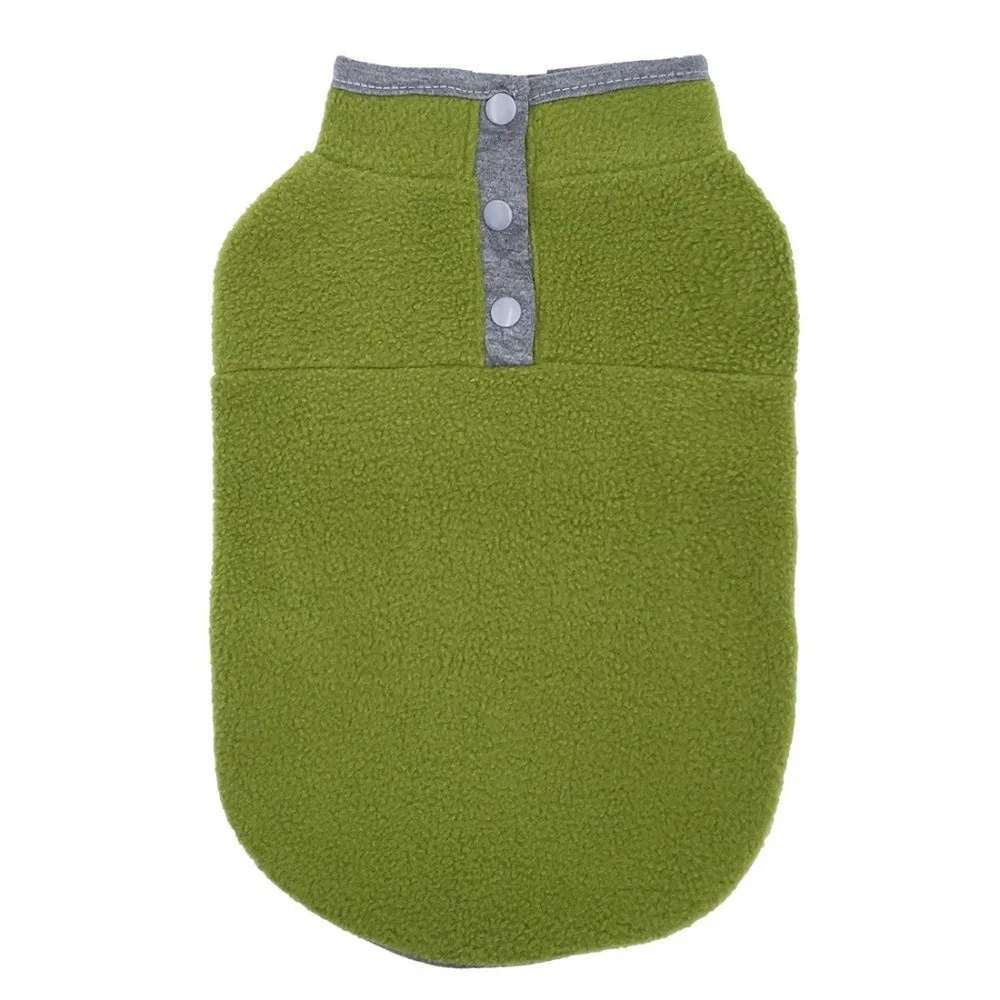 Fashion Plus Velvet Dog Vest Lightweight Autumn Winter Fleece Vest Small Medium Sized Sleeveless Dog Clothes Cold Weather