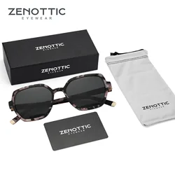 ZENOTTIC Hexagon Sunglasses for Small Faces Women Polarized UV400 Protection Fashion Trendy Shades Sun Glasses