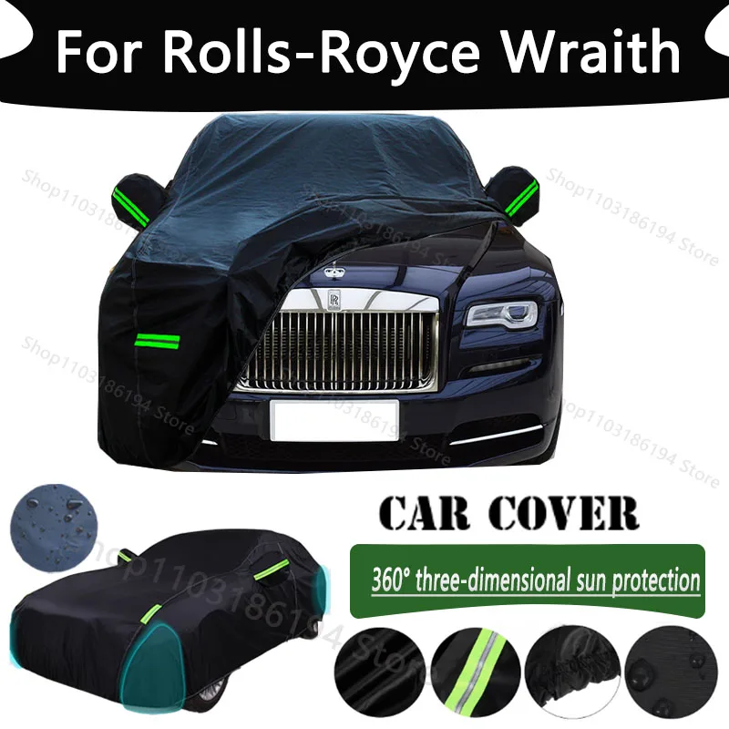 

For Rolls-Royce Wraith Outdoor Protection Full Car Cover Snow Covers Rainwater Sunshine Dustproof Scratches Car Cover