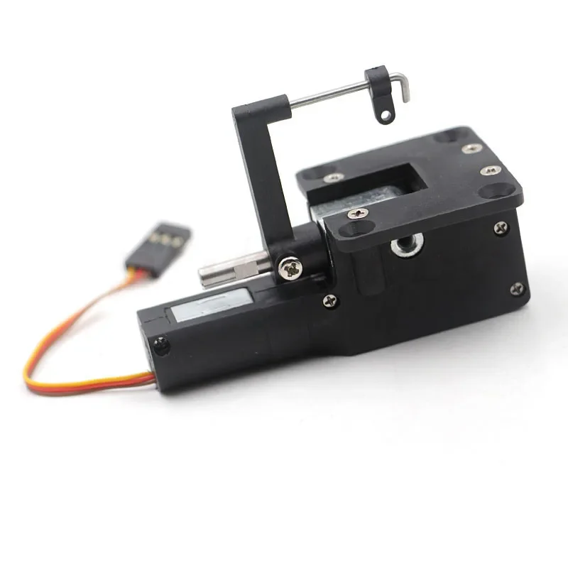 Limited Offer 40g Worm-type Electric Retractable Landing Gear, Metal Slider, Directly Connected To The Servo Channel For Use