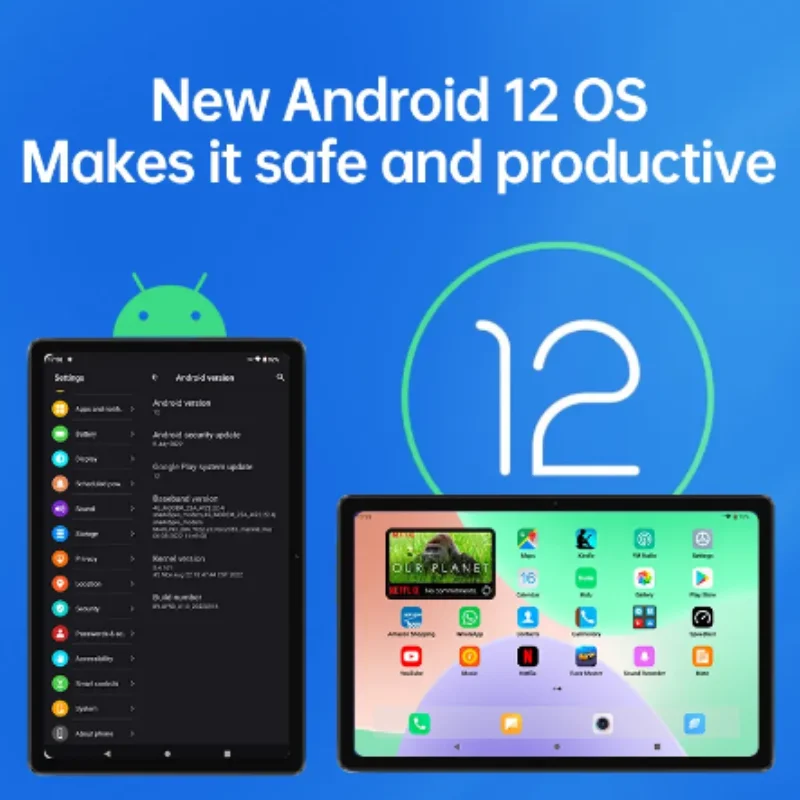 Global Firmware Alldocube IPlay 50 Uses a 10.4-inch 2000×1200 Resolution Tablet T618 Octa Core Android 12 OS 6GB RAM 64GB ROM