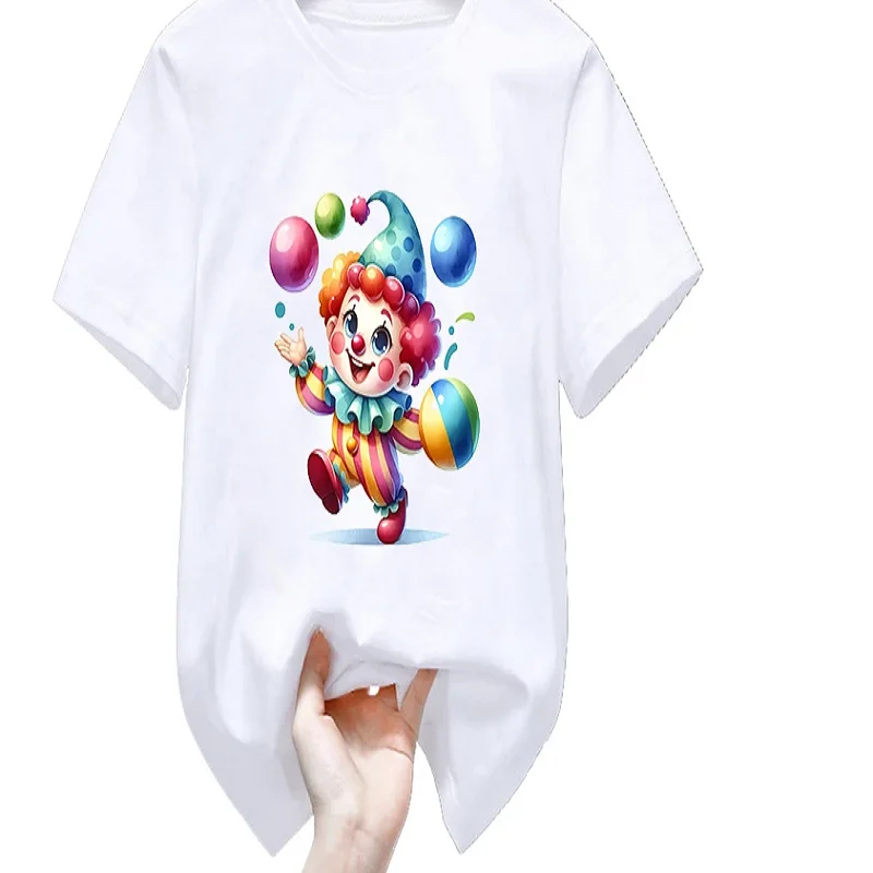 

Summer Funny Excavator Car Print Happy Birthday Cartoon Kids T shirt 1-9 Years Girls Clothes Baby Short Sleeve T-ShirtsTops