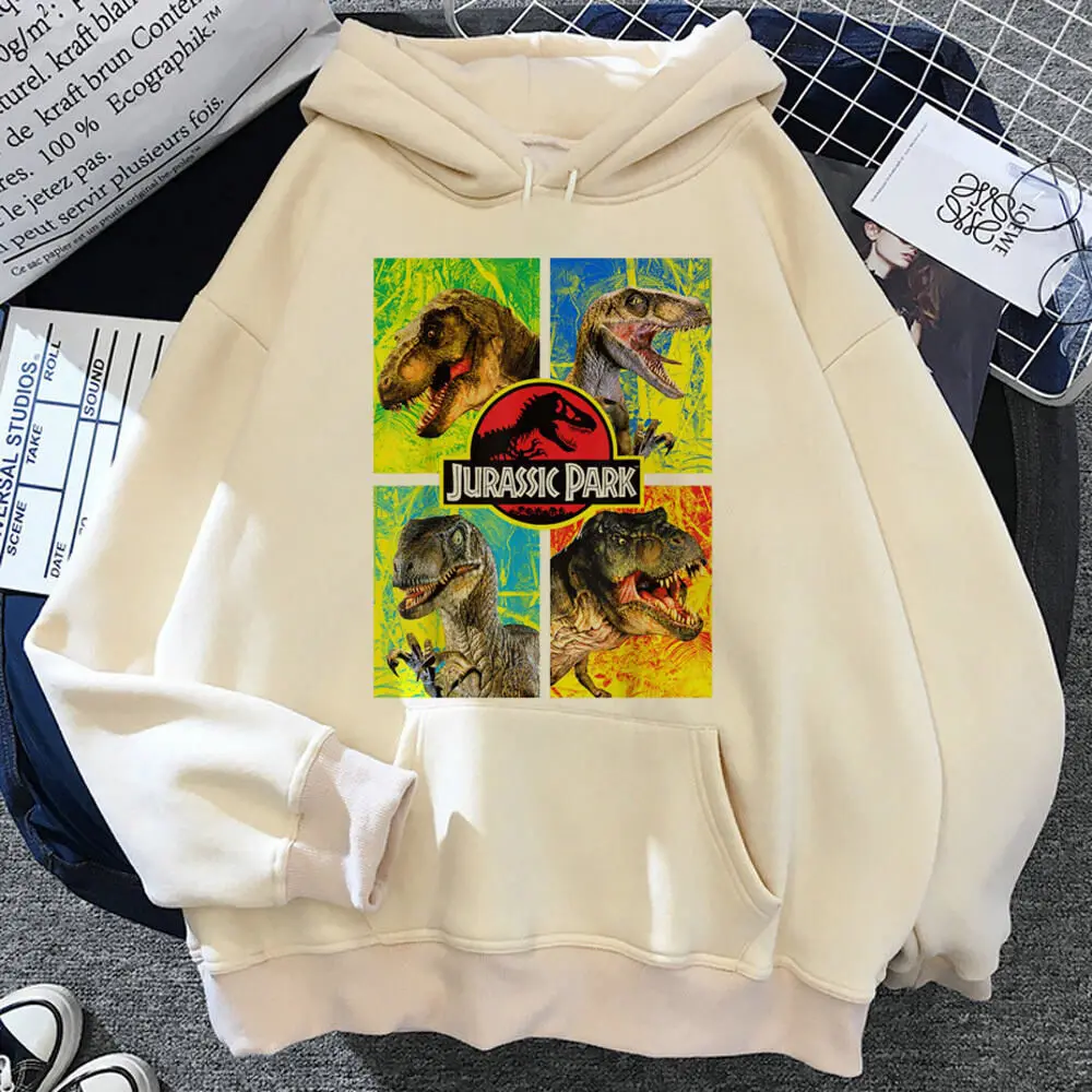Jurassic Park hoodie winter comfortable elegant anime sweater girl pullover hoddie printed design elegant Japanese harajuku