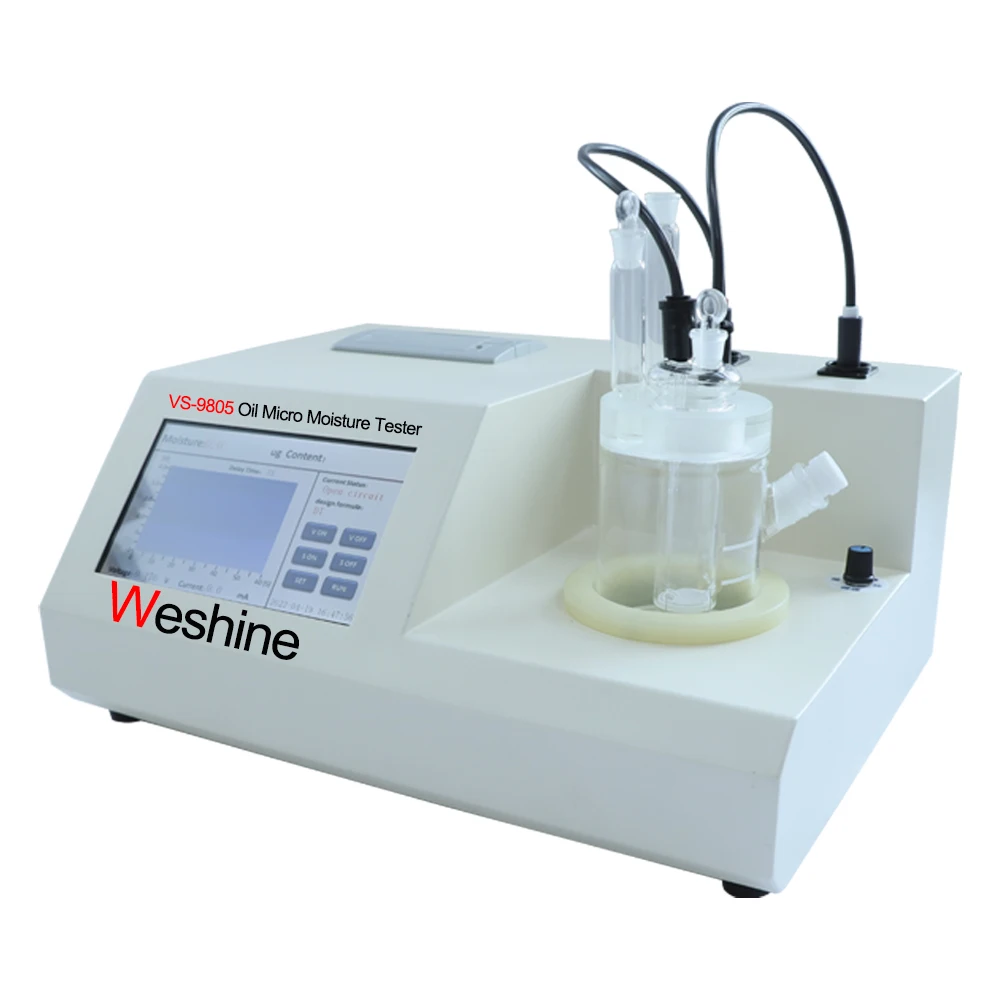 Automatic Transformer Insulation Oil Karl Fischer Titrator Micro Water Content Test Oil Trace Moisture Tester Price