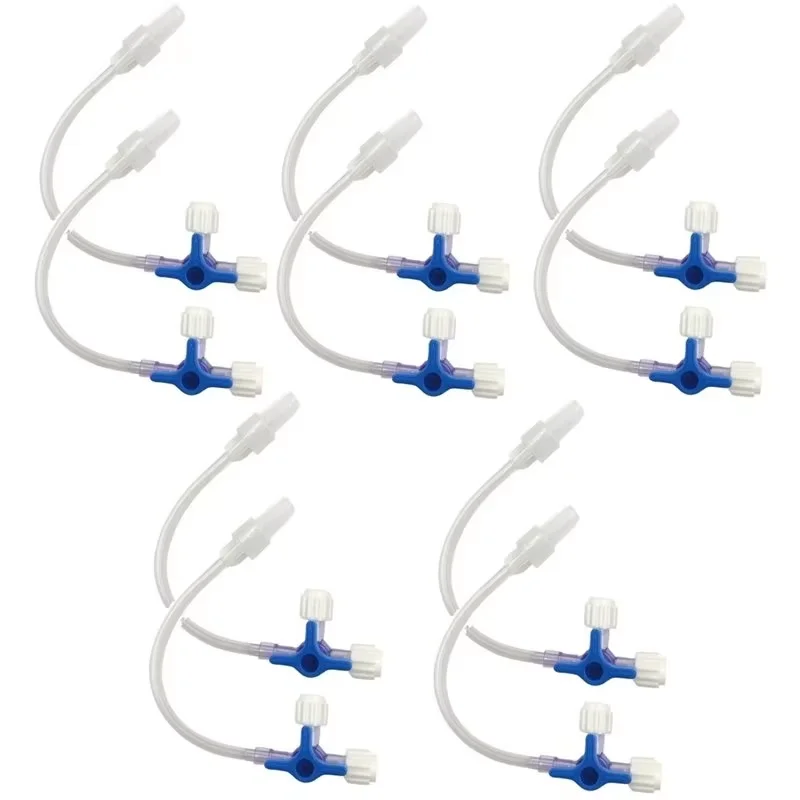 Disposable laboratory valve with Luer connection, sterile and independent packaging, 10 pieces