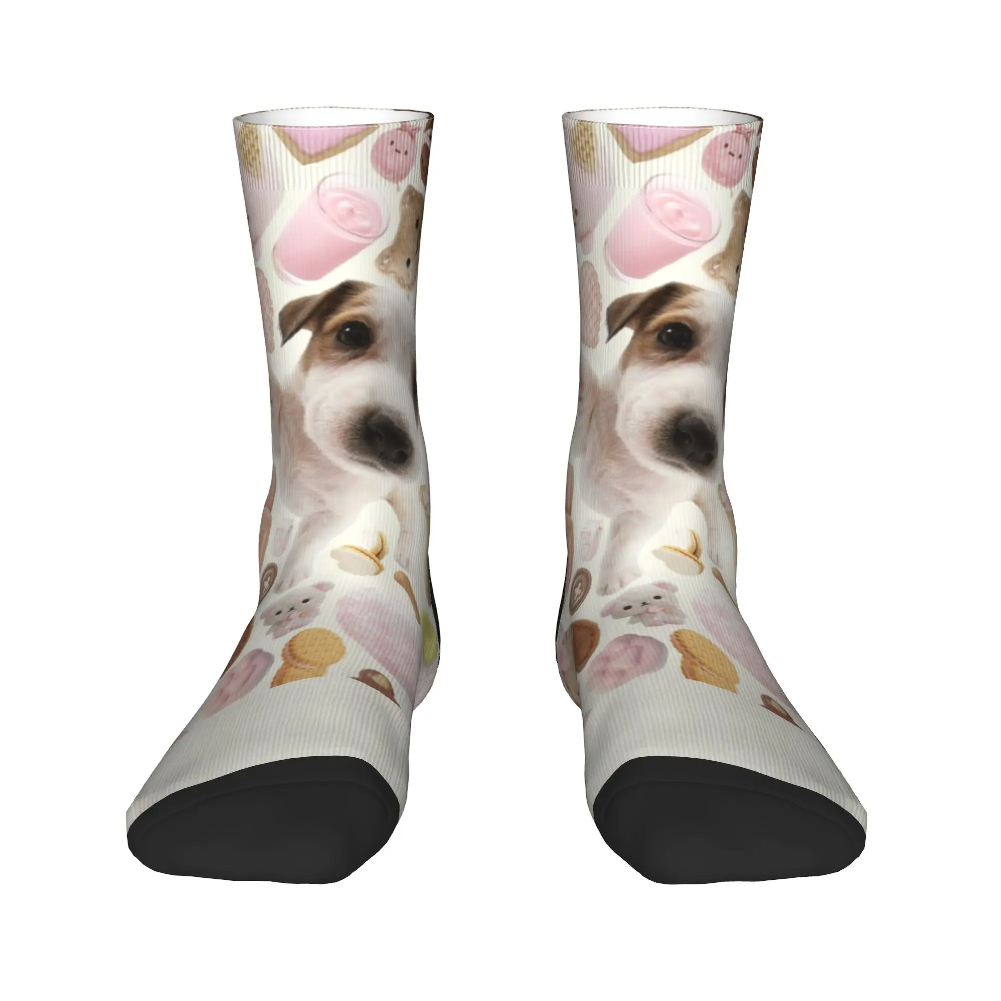 القط ميمي صور الجوارب Harajuku جوارب الخريف عدم الانزلاق النساء الرجال الجوارب تنفس نمط سكيت الجوارب