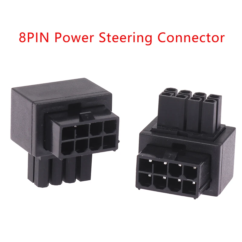 Motherboard CPU 8PIN Power Steering Connector 8PIN 90 Degree Adapter Power Interface Steering Head-F(x)
