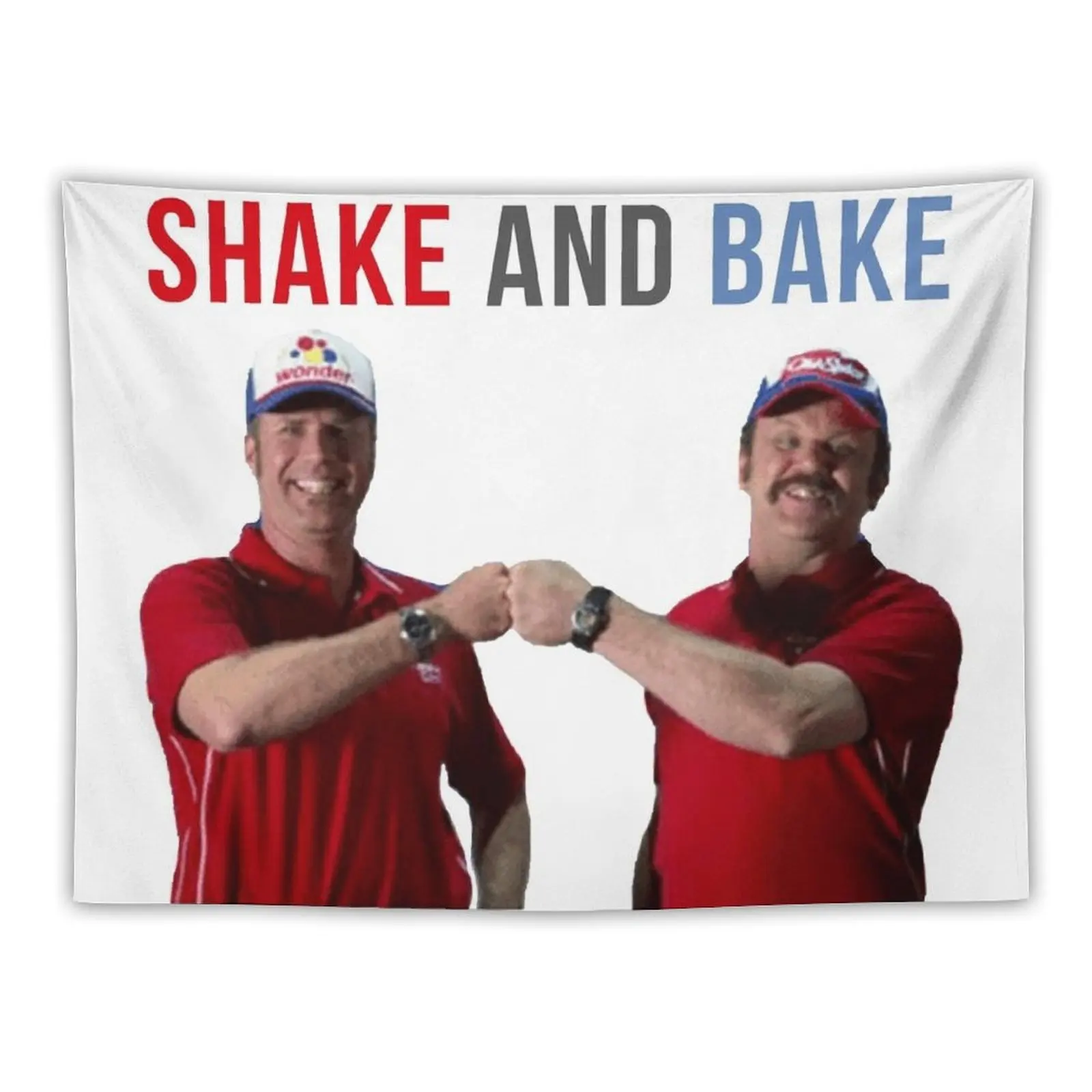 Will Ferrell Talladega Nights Ricky Bobby Shake and Bake Tapestry Room Decorations Living Room Decoration Tapestry