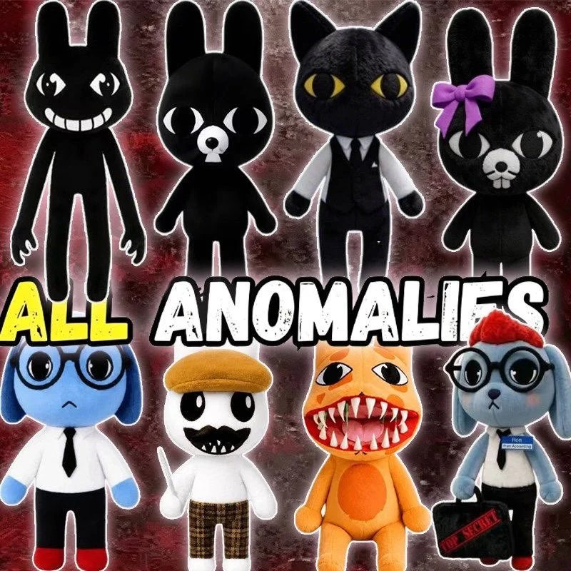 Roblox Tierklinik Horror Plüschpuppen-Set – Weiche Stofftiere, Gruselig-Süße Spiel-Merchandise, Sammlerstück, Fan-Geschenk – Detail 2