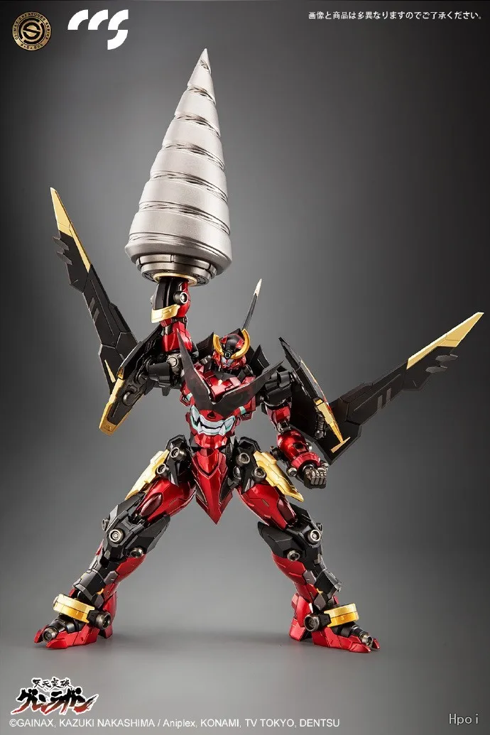 【Original】CCS MORTAL MIND Tengen Toppa Gurren-Lagann Mecha-Figura de ação completa modelo de brinquedo