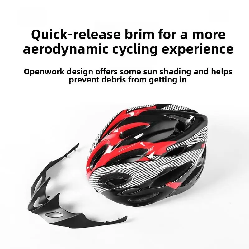 

Adult Bicycle Helmet Ventilated Integral Bike Helmet Multi-purpose Adjustable Cycling Sports Safety Helmet MTB