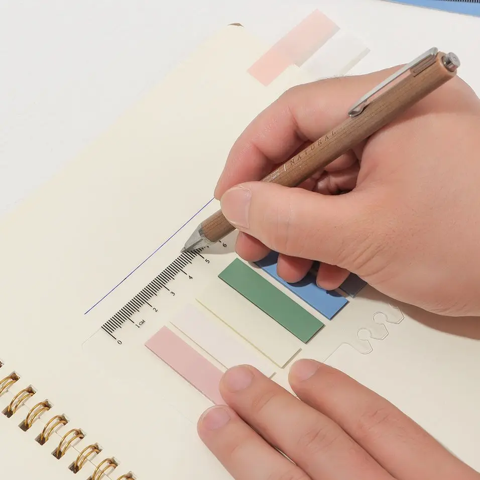 60/90/120/200 blätter Self Adhesive Sticky Notes Memo Pad Flaggen Tab Lose-blatt Index Aufkleber Lesezeichen seite Aufkleber Sticky Notes