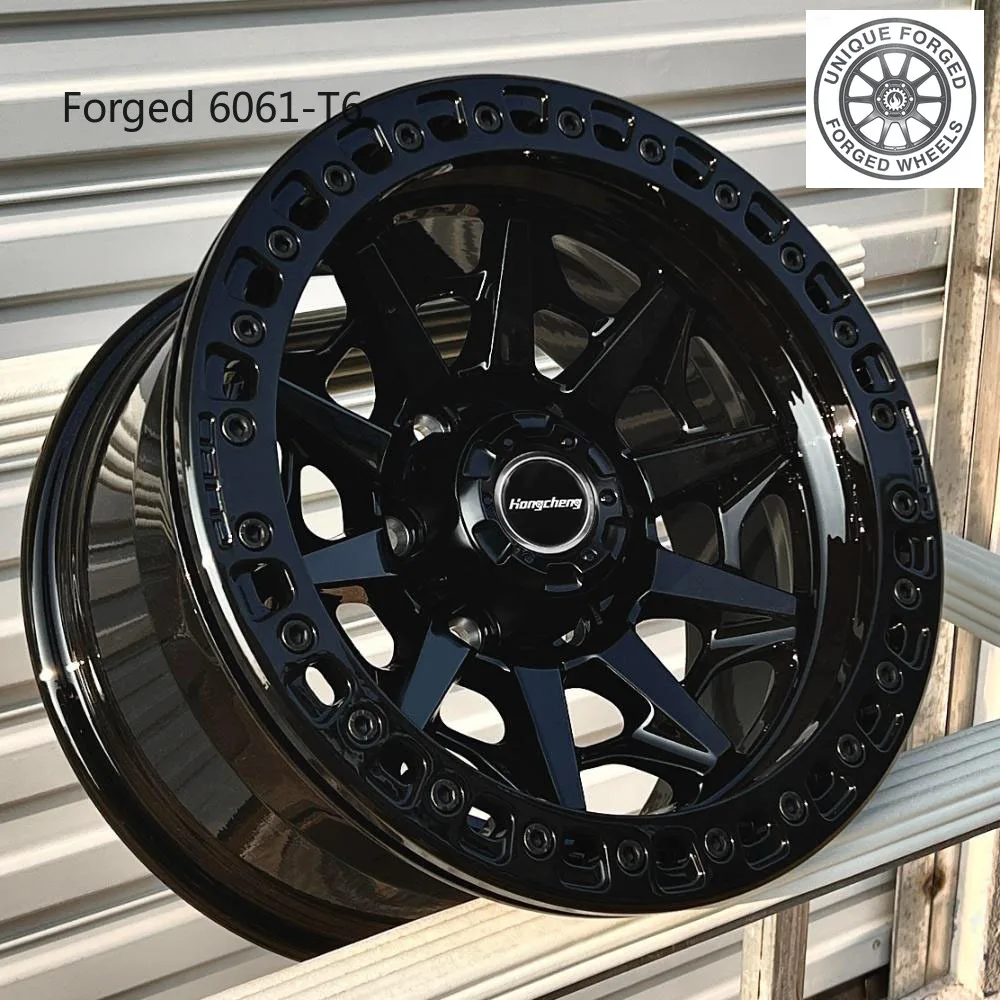 Nuevas Llantas Todoterreno de Aleación de Aluminio Forjado 2026, 6x135 6x139.7 6x130, 16-18 Pulgadas, con Beadlock, para SUV
