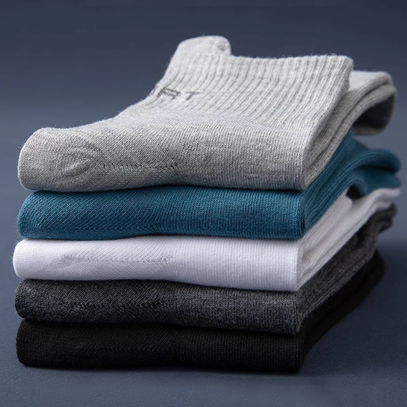 5 Paar/Los hochwertige Herren socken atmungsaktive Baumwolle Sport lässig bequeme Mode Straße lustige Röhre neuen Stil kurze Socke