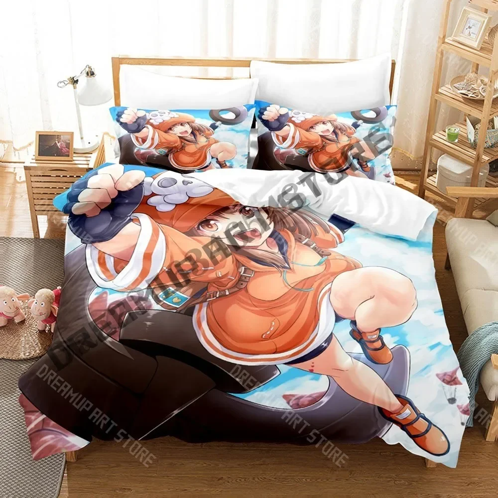 2026 3D Print GUILTY GEAR May Bridget Bedding Set Single Twin Full Queen King Size Bed Set Adult Kid Bedroom Duvetcover Sets