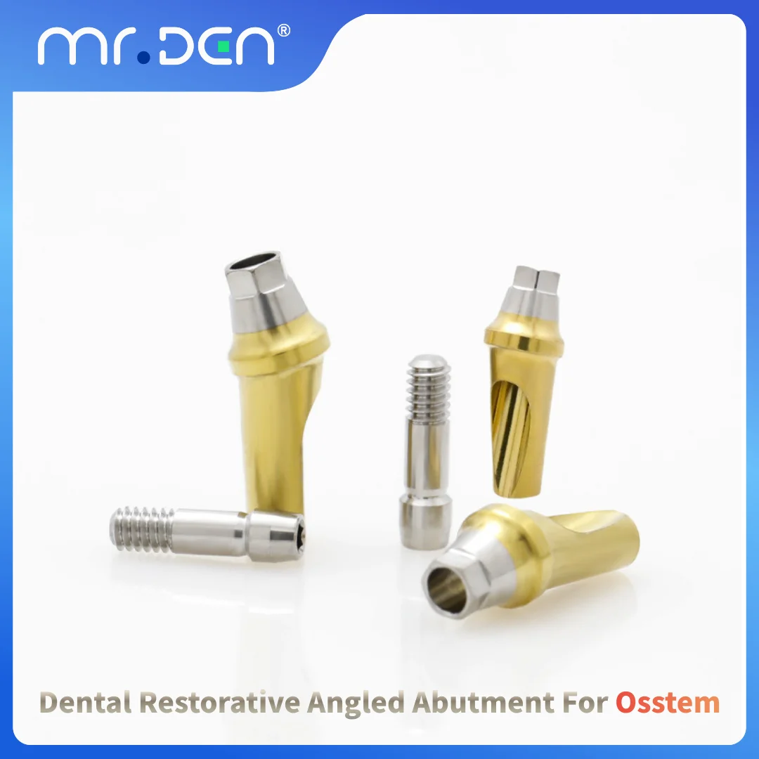 

10Sets For Osstem Odontologia High Quality Titanium Dental Implant Angled Abutment Teaching Clinic Dental Accessories