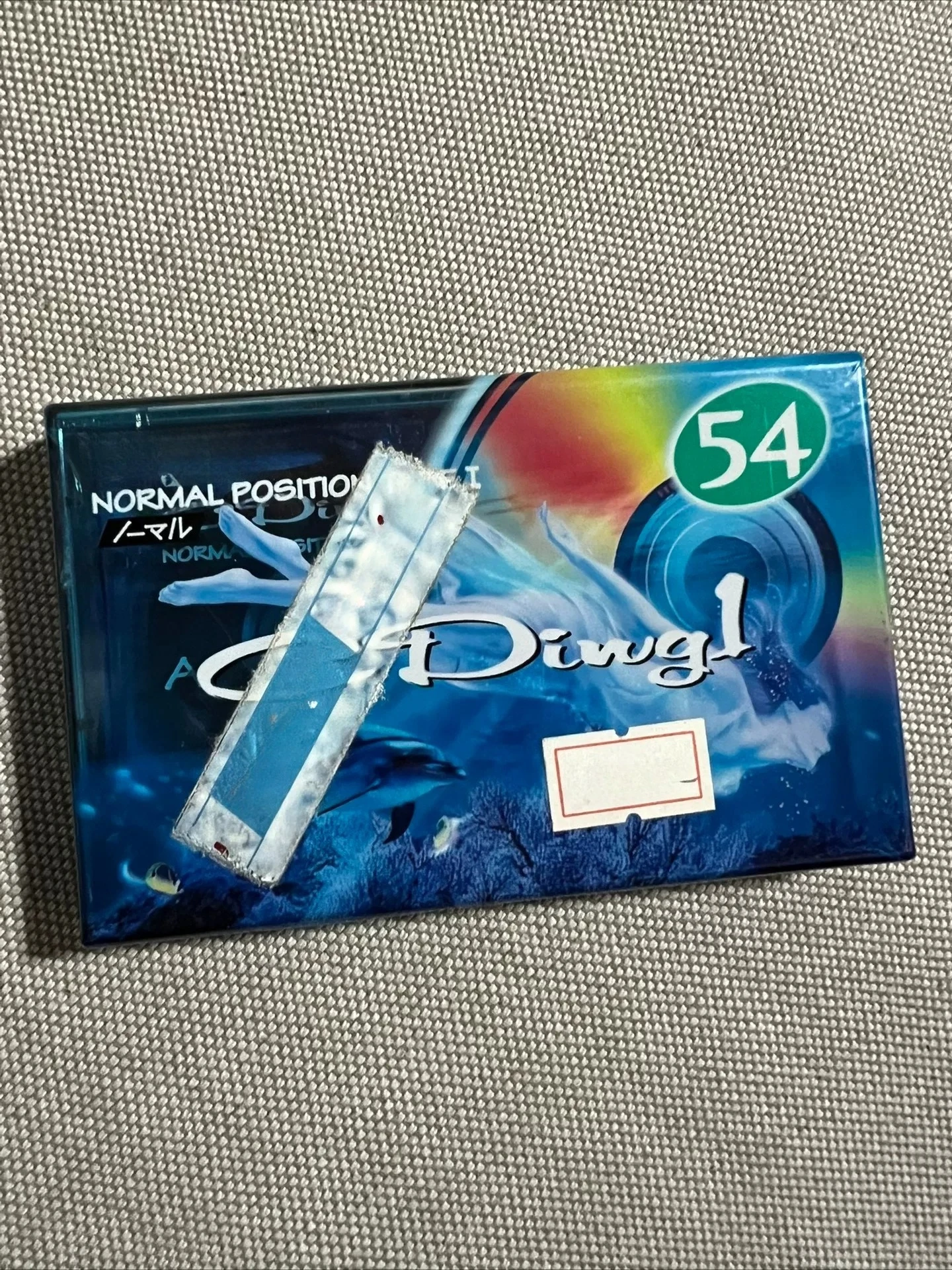 New and unopened blank tape for TDK CDing1